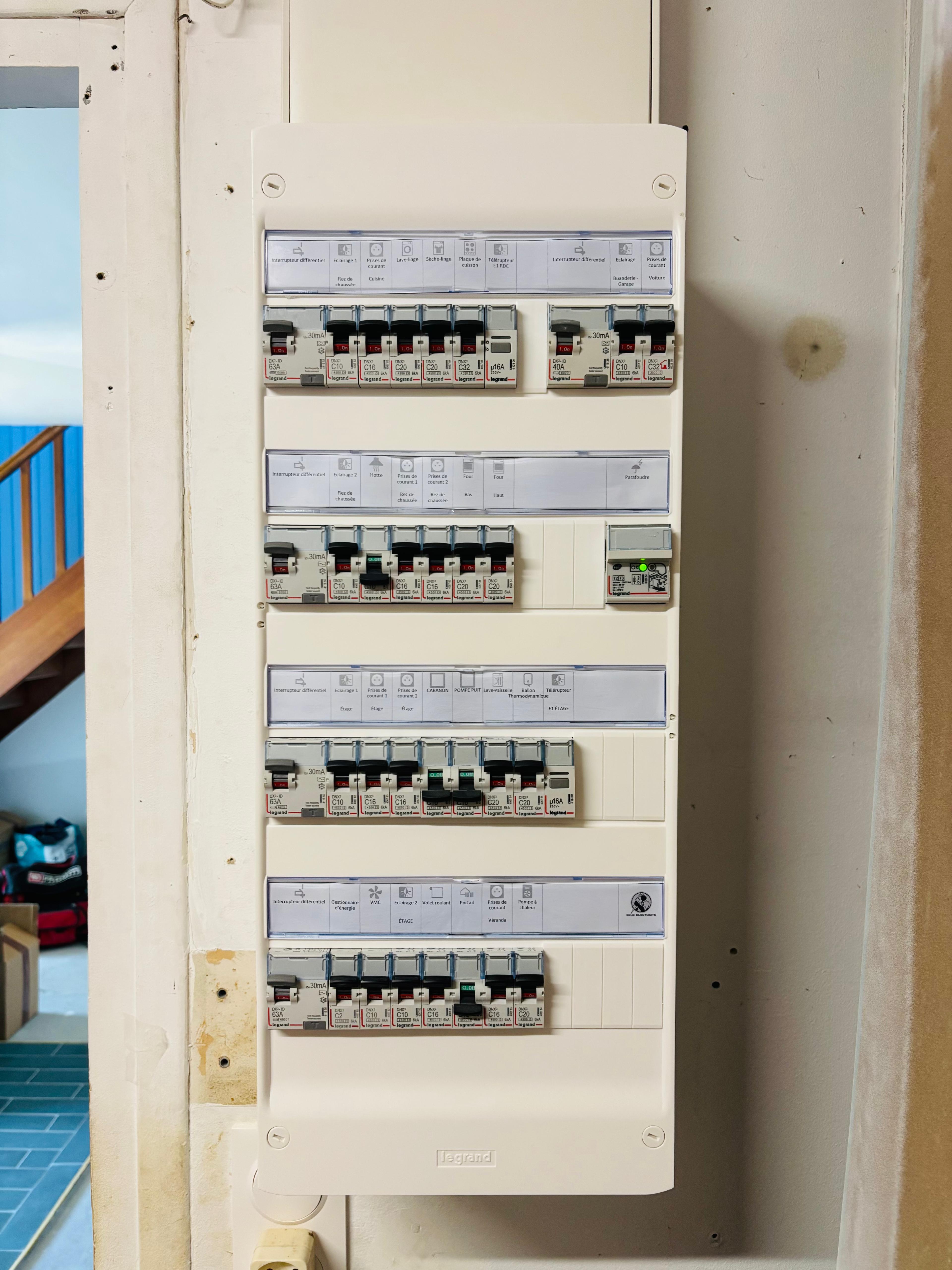 Remplacement et mise en conformité de tableau électrique